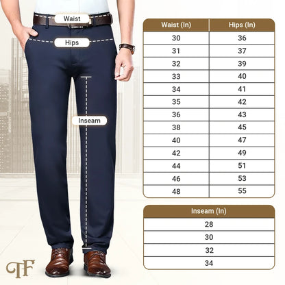 TimelessFlex - Men's High Stretch Straight Fit Pants